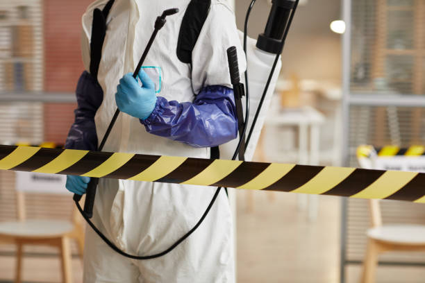 Professional Sewage Cleanup technician working in Anderson, SC